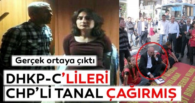 DHPK-C'li teröristleri Meclis'e CHP'li Tanal çağırmış