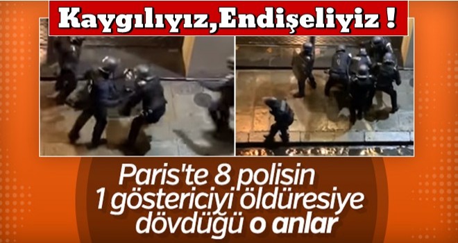 Paris'te polis dehşeti