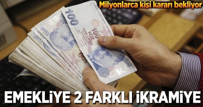 Emekliye 2 farklı ikramiye .