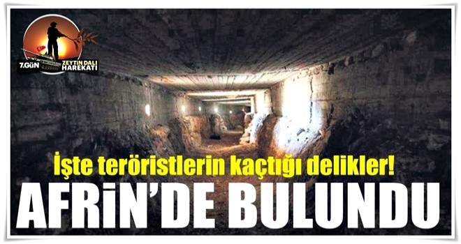 Tünel ve hendekler üst aklın işi