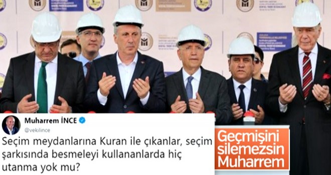 Muharrem İnce'nin Kur'an çelişkisi