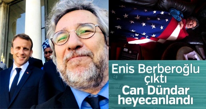 Jon Dündar'ın Enis Berberoğlu mutluluğu