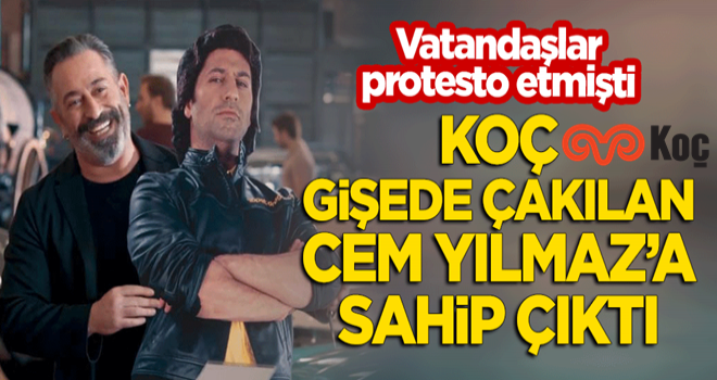 Koç, protesto edilen ve gişede çakılan Cem Yılmaz'a sahip çıktı! Anlaştılar