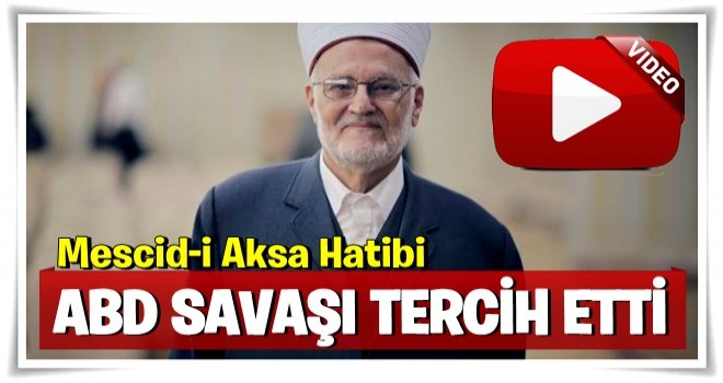 Kudüs kararıyla ABD savaşı barışa tercih etti