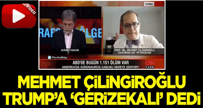 Prof. Dr.Mehmet Çilingiroğlu, Trump'a 'gerizekalı' dedi