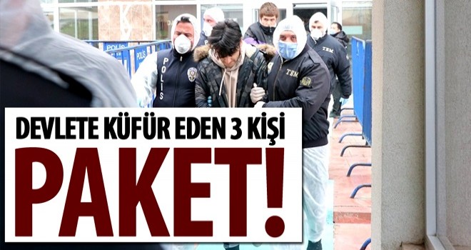 Türkiye'ye küfür eden öğrenciler gözaltına alındı