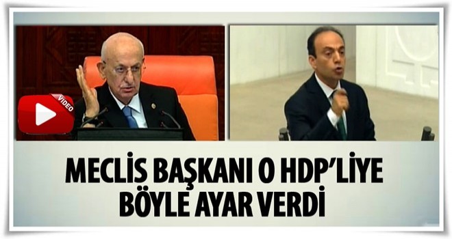 Meclis Başkanı Kahraman'dan Osman Baydemir'e tepki