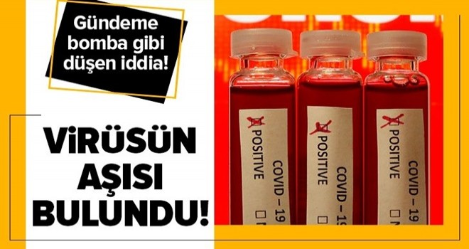 İsrail basınından koronavirüs iddiası: Aşı geliştirildi