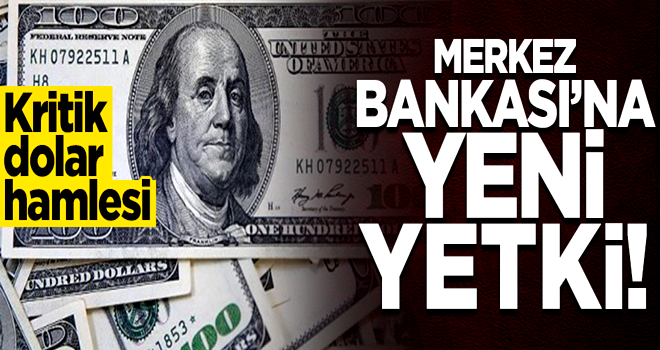 Merkez Bankası artık döviz işlem bilgisi isteyebilecek