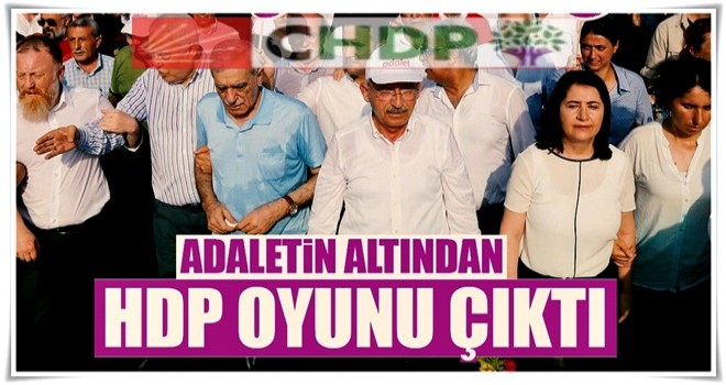 CHP’nin adaletinden HDP ile ittifak çıktı