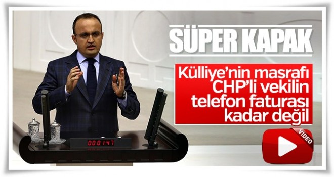 AK Partili vekilden Meclis'te CHP'lileri susturan sözler