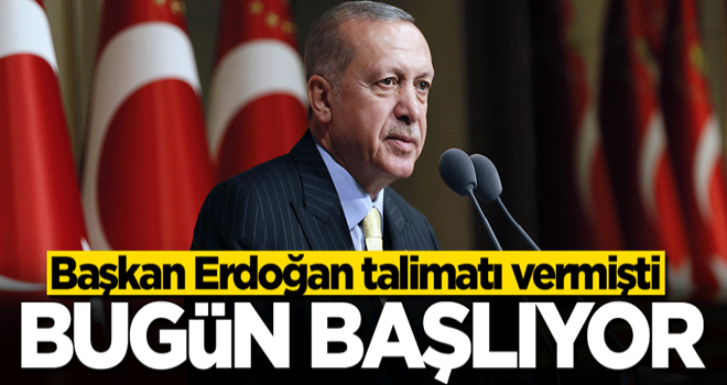 Cumhurbaşkanı Erdoğan talimatı vermişti: Ücretsiz maske dağıtımı bugün başlıyor