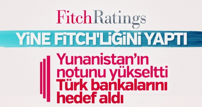 Fitch 20 bankanın notunu düşürdü