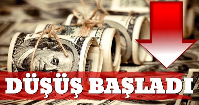 Dolarda düşüş başladı! Yönünü aşağı çevirdi