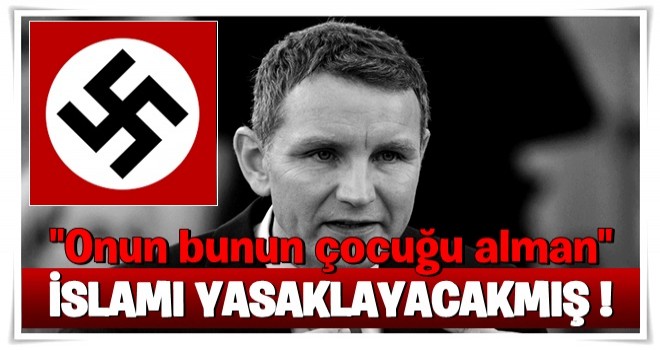 İslam düşmanı Alman politikacıdan skandal sözler...