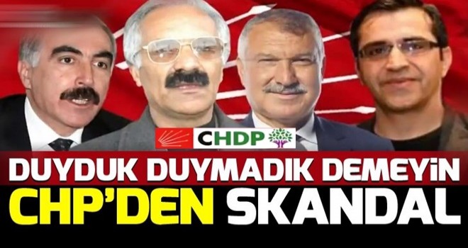 HDP ve PKK çizgisindeki birçok isim CHP'den aday oldu.