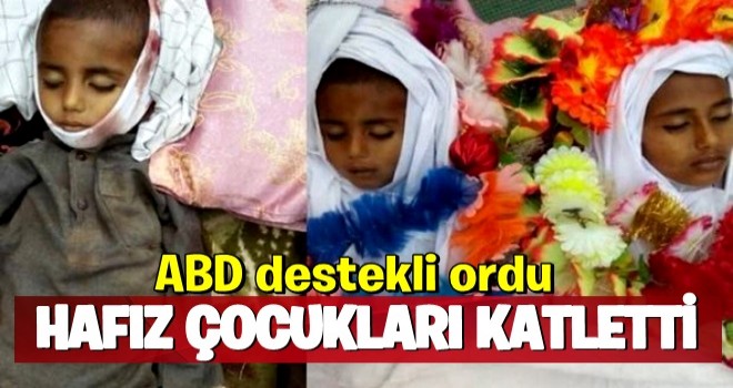 Afganistan'da ABD destekli ordu hafız çocukları katletti