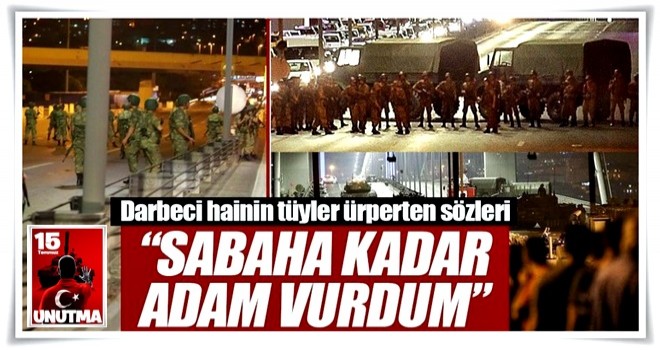 Şehitler Köprüsü’ndeki hainler için hesap vakti