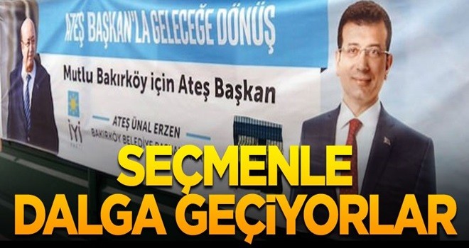 Seçmenle dalga geçiyorlar