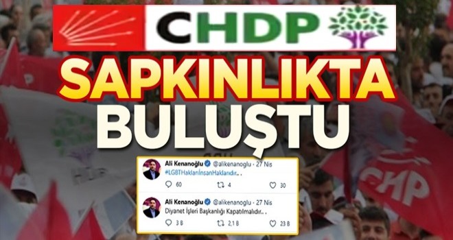 CHP ve HDP sapkınlıkta buluştu