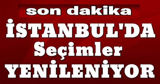 AK Parti'den flaş açıklama: İstanbul'da seçimler yenileniyor!