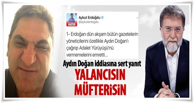 Ahmet Hakan: Yalancısın müfterisin Aykut