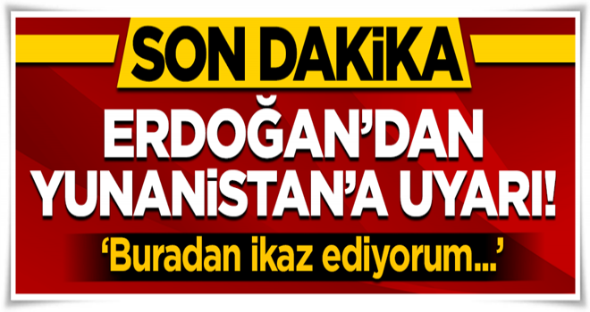 Cumhurbaşkanı Erdoğan konuşuyor...