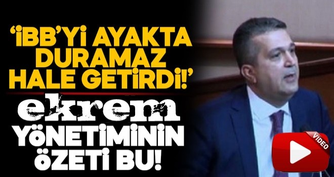 Ekrem'e füze attı !