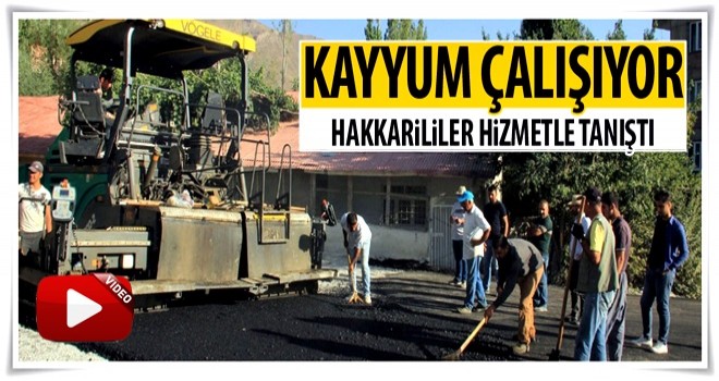 Hakkari'nin çehresi değişiyor