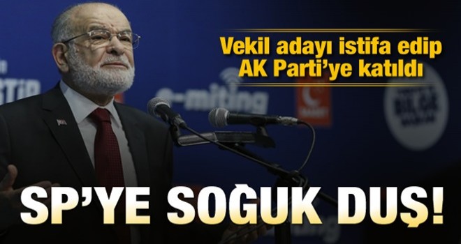 Saadet Partili vekil adayı AK Parti'ye geçti!