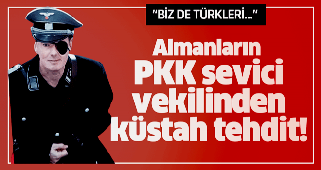 Almanların PKK sevici vekili Martin Sonneborn'dan küstah Türkiye tehdidi: Biz de Türkleri geri göndeririz .