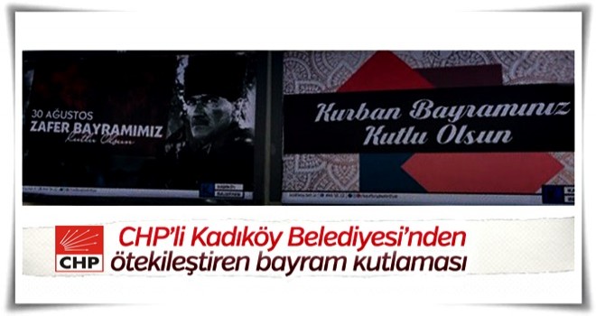 CHP'li Kadıköy Belediyesi'nin ayrıştırıcı Kurban Bayramı mesajı büyük tepki çekti