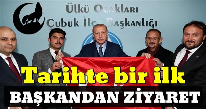 Başkan Erdoğan'dan Ülkü Ocakları'na ziyaret! Tarihte bir ilk oldu