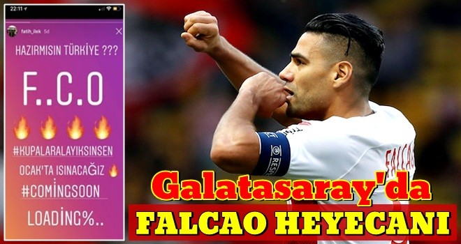 Galatasaray'dan Falcao atağı