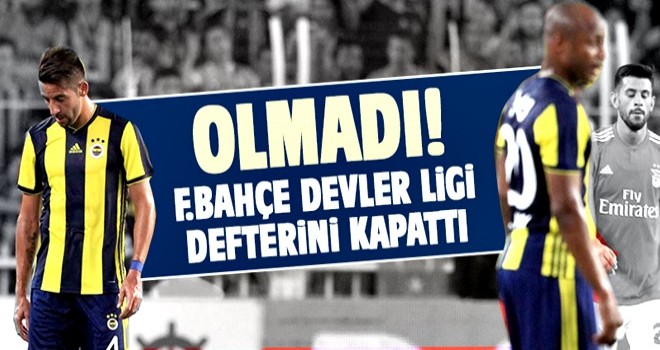 F.Bahçe Devler Ligi defterini kapattı