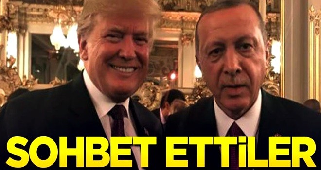 Erdoğan ve Trump görüştü!