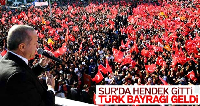 Cumhurbaşkanı Erdoğan Diyarbakır'da