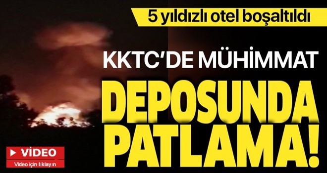 KKTC'de patlama sesleri! 5 yıldızlı otel boşaltıldı.