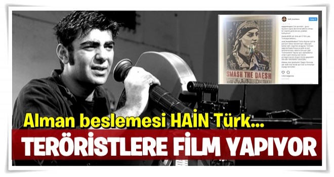 Almanya'nın beslemesi Türk yönetmen PKK'lı teröristler için film yapıyor!