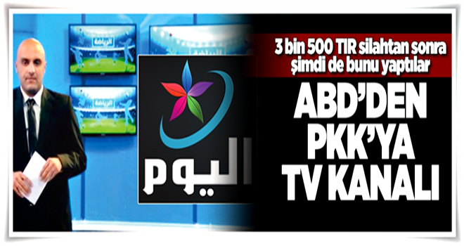 ABD, PKK'ya TV kurdu .