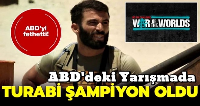 Turabi ABD'deki yarışmada şampiyon oldu