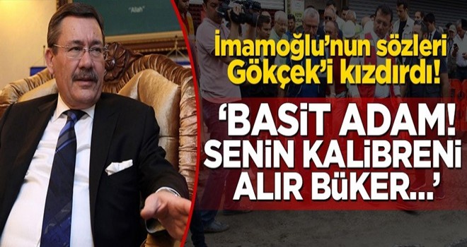 Melih Gökçek’ten İmamoğlu’na sert tepki! ‘Basit adam! Senin kalibreni alır büker…’