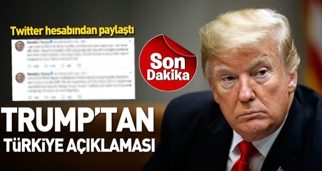 Trump'tan flaş DAEŞ açıklaması: Türkiye gibi ülkeler çaresine bakmalı