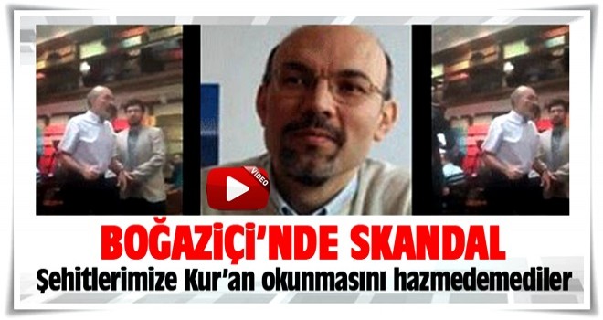 Boğaziçi'nde Kur'an okunmasını hazmedemediler