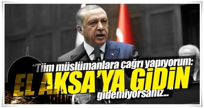 Erdoğan: