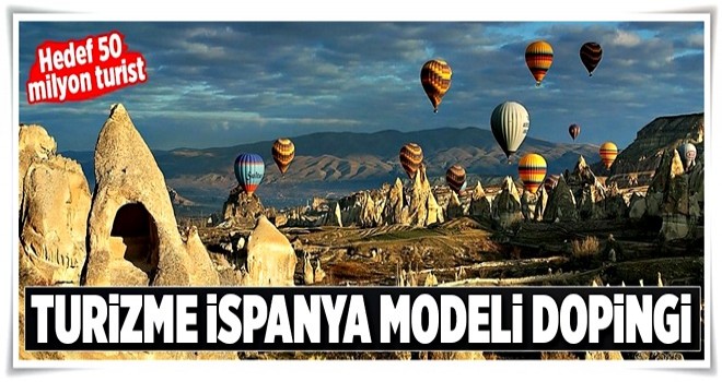 Turizme İspanya modeli dopingi .