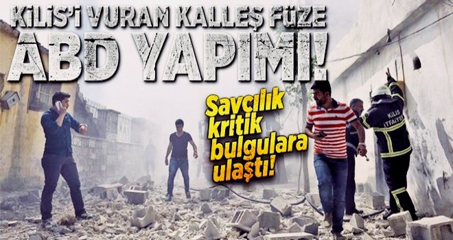 Kilise atılan roket ABD yapımı! .