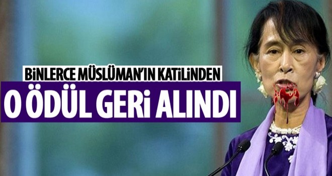 KATİL Suu Çii'ye verilen ödül geri alındı