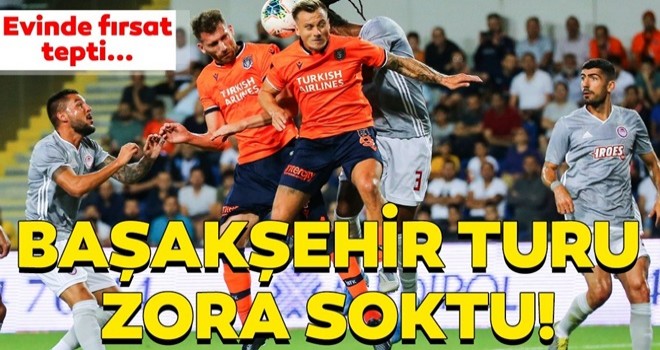 UEFA Şampiyonlar Ligi: Medipol Başakşehir turu zora soktu