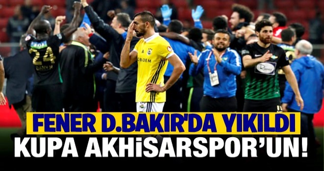 F.Bahçe Diyarbakır'da yıkıldı! Kupa Akhisar'ın!